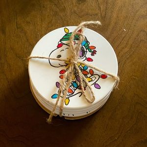 PEANUTS Set of 4 Assorted Coasters🎄